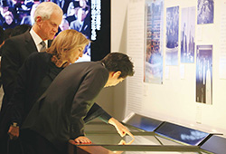 “JFK--His Life and Legacy” exhibit