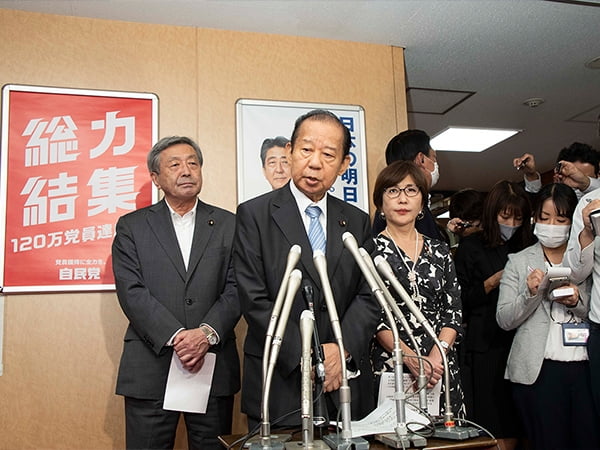 二階幹事長ぶら下がり（安倍総理の辞任意向表明を受けて）